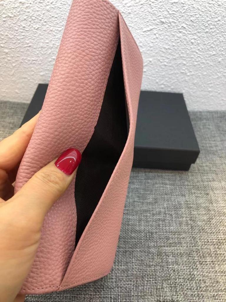 Элегантный женский кошелек-клатч из натуральной кожи с изображением четырехлистного клевера — модный длинный дизайн двойного сложения.