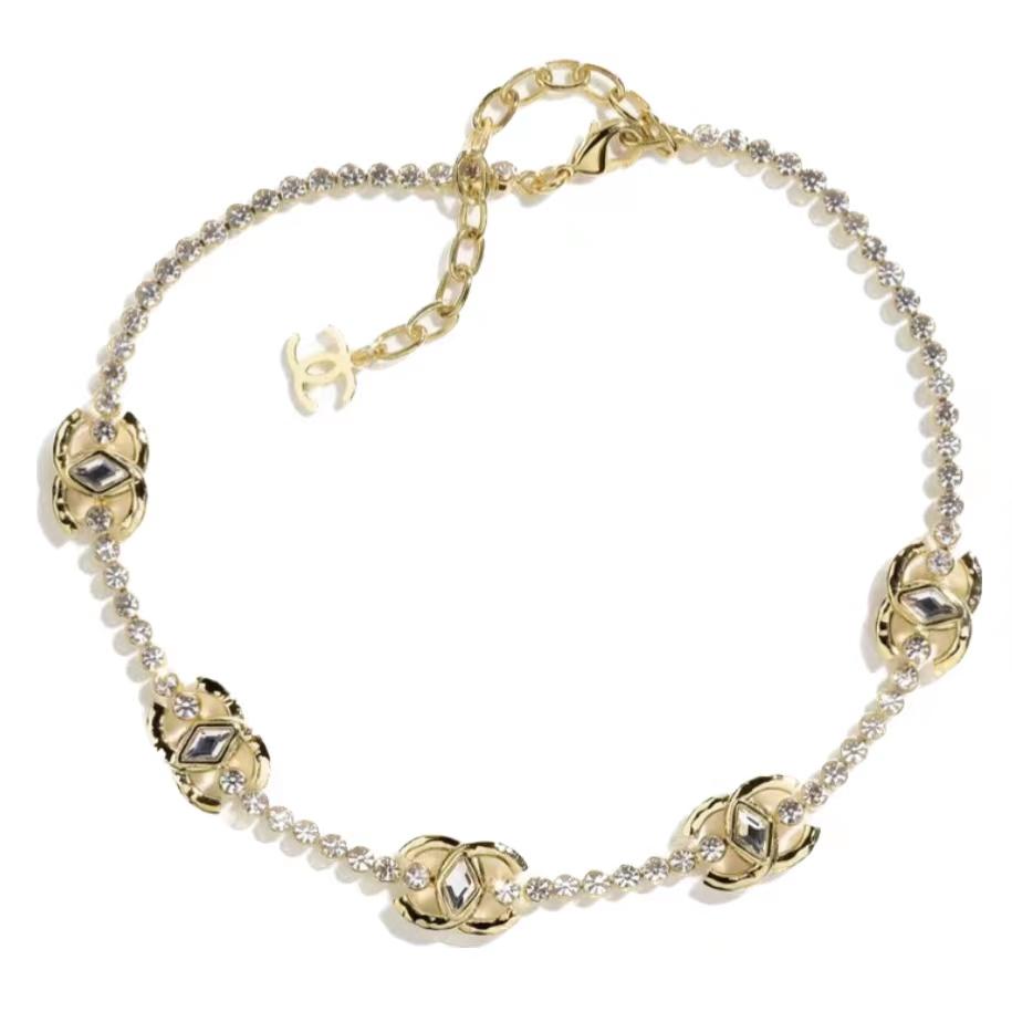 Chanel Fashion Casual Classic Metal Necklace Women necklace AB9925-B09972-NM120