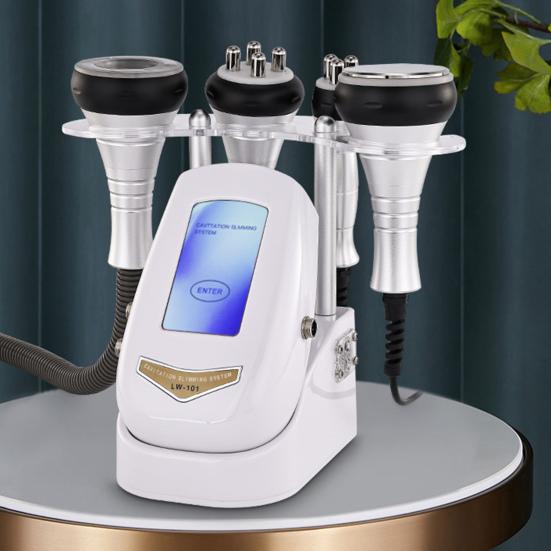 Инструмент для удаления жира 4 в 1. Тело, лицо, рука, живот. Устройство для подтяжки бедер. Светодиодный светильник. Радиочастотная ультразвуковая технология. Инструмент для сжигания жира.