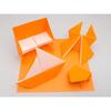 TARO'S ORIGAMI STUDIO Бумага для оригами стандартного размера 15 см 100 листов 23 цвета (Белый фон, золото и серебро)