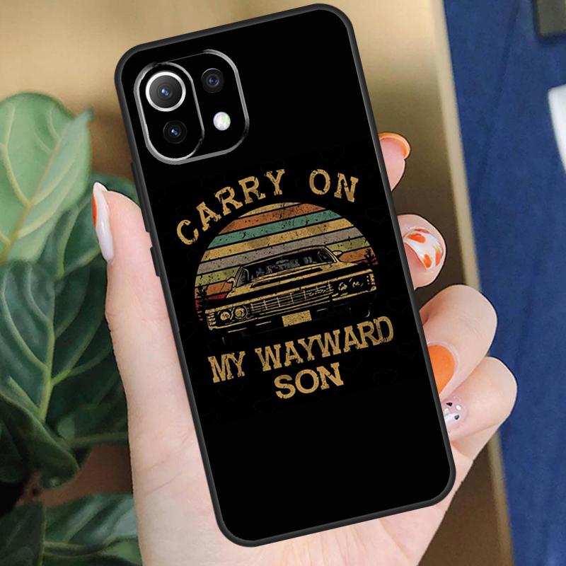 Сверхъестественное CARRY ON MY WAYWARD SONS Чехол Для Xiaomi 13T 13 14 Pro 11T 12T 12 Lite 12X POCO F5 X3 X4 X5 Pro F3 F4 M5s C65 Обложка