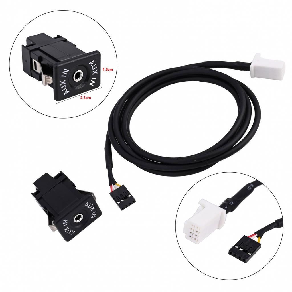 Надежный автомобильный радиоадаптер AUXIn для Suzuki, черный провод, аудио [73]