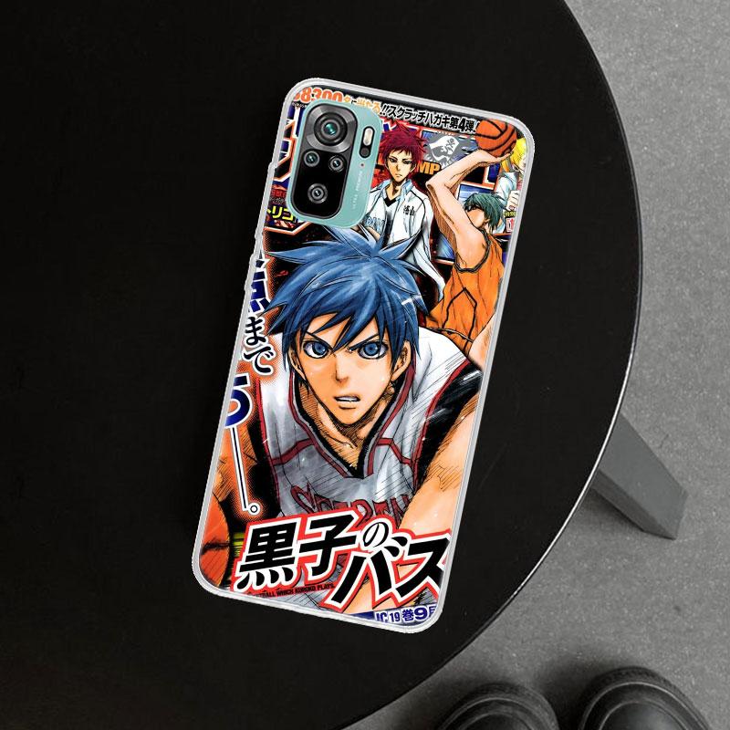 Чехол для телефона с аниме Kuroko's Basketball для Xiaomi Redmi Note 15 14 13 12 11 Pro Plus 14S 12S 11S 11T 11E 10S 10 Индивидуальный Забавный