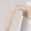 1.25L Insulated Mug Thermal Water Cup with Handle and Straw Cold Drink Bottle Stainless Steel Sports Bottle for Fitness Travel