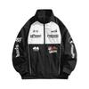 Mens Oversized Baseball Bomber Jacket - Street Style Breathable Fall