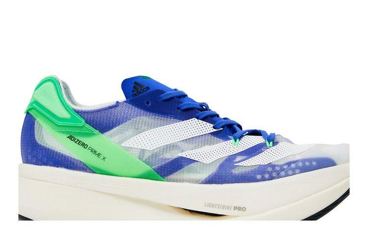 Unisex Sneakers adidas Adizero Prime X Sonic Ink Green Cloud White/Cloud White/Sonic Ink