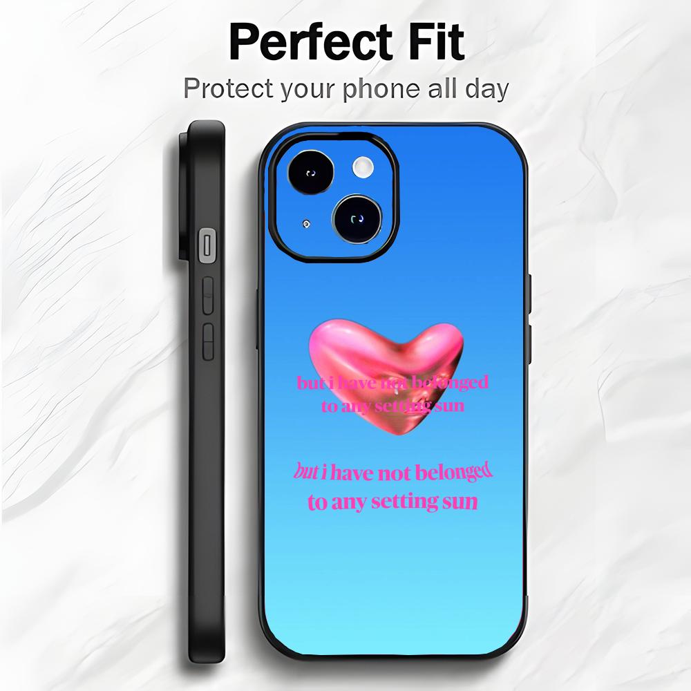 B-Band F-Fontaines D.C. Romances Чехол для телефона Чехол для телефона Мягкая упаковка Легкий Для iPhone17 16 15 14 13ProMax