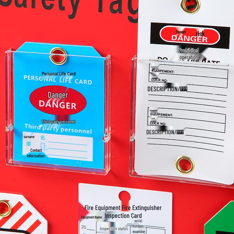 Станция управления знаками и бирками безопасности Industrial Lockout Tagout