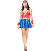 M-XXL Halloween Wonder Woman Adult Female, Costume Cosplay Cosplay Costume, Superman Costume