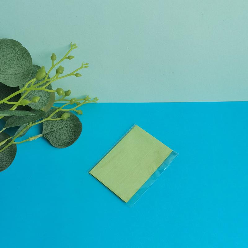 Portable Blue Facial Blotting Paper for Oil and Sweat Absorption