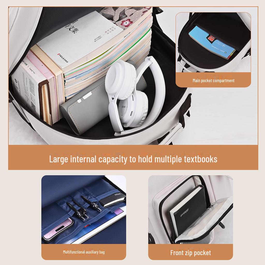 Сверхлегкий рюкзак Zhima Baby с защитой позвоночника для учеников средней школы