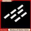 Кнопка переключения подъема окна автомобиля, наклейка с блестками для Peugeot 208 301 508 307 407 607 408 2008 3008 5008 Citroen C4 C5