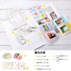 Rieibi instax mini 12 Прозрачный чехол Не для Fuji Instax Mini 12 Защитный прозрачный пакет с карманом для хранения файлов и жестким плечевым ремнем [Набор из 7 предметов]