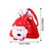 Christmas Doll Bags With Drawstring Reusable Portable Present Bags Doll Bags Drawstring Bags Storage Bag For Christmas Present