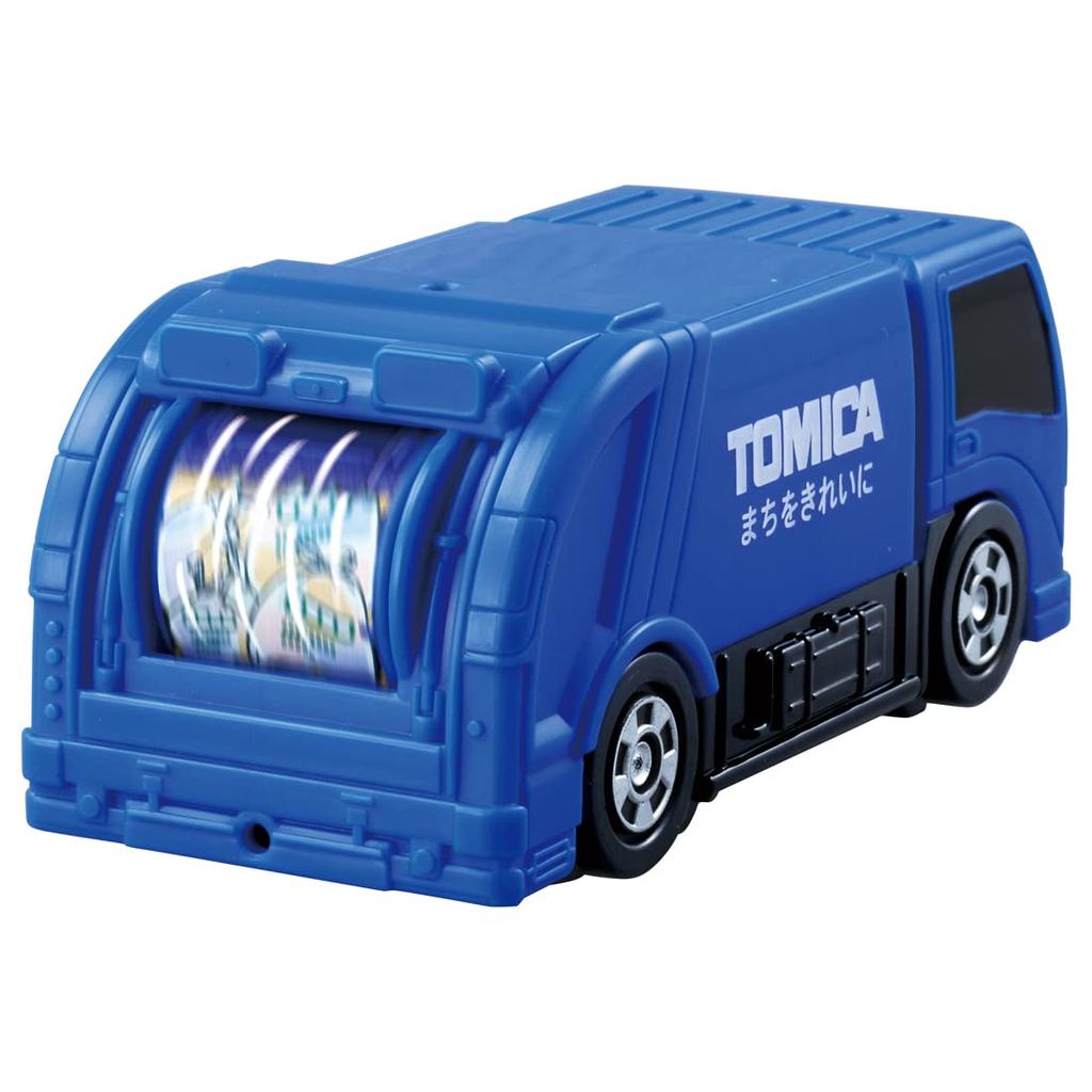 TAKARA TOMY "Tomica First Tomica Cleaning Truck" Miniature Car Toy for Ages 1.5 and Up, Meets Toy Safety Standards, ST Mark, TOMICA TAKARA TOMY
