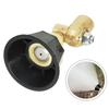 Black Nozzle Copper Garden Multiple Modes Sprinkler Head