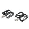 Aluminum Alloy Bicycle Pedals CNC Machined 3 Bearings Flat Bike Pedals with Removable Anti Skid