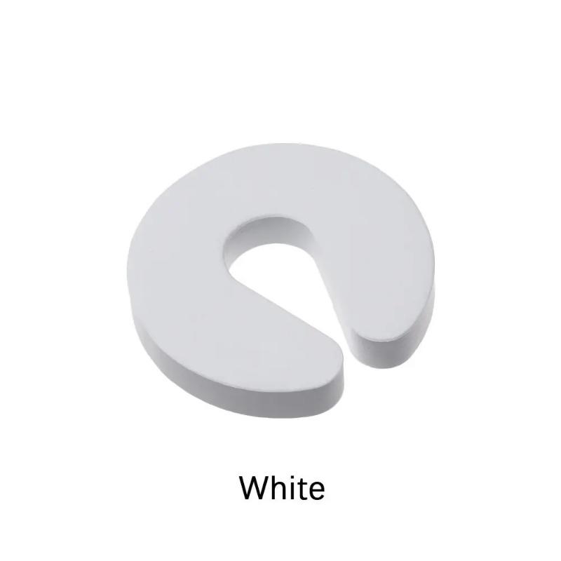 1 шт. Однотонный мягкий пенопластовый стопор для двери Защита безопасности детей Защита пальцев Детский безопасный дверной клип Домашняя безопасность Клипса для двери спальни