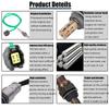 L813-18-861B L813-18-861 Rear Lambda O2 Oxygen Sensor For Mazda 6 1.8L 2.0L 2.3L 2002 2003 2004 2005 2006 2007 L81318861B