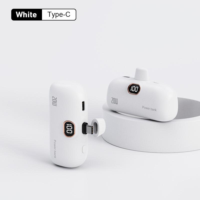 QGeeM 20 Вт Mini Power Bank 5000 мАч PowerBank QC PD Быстрая зарядка для iPhone 14 13 12 Batterie Externe Портативное зарядное устройство для Samsung Xiaomi