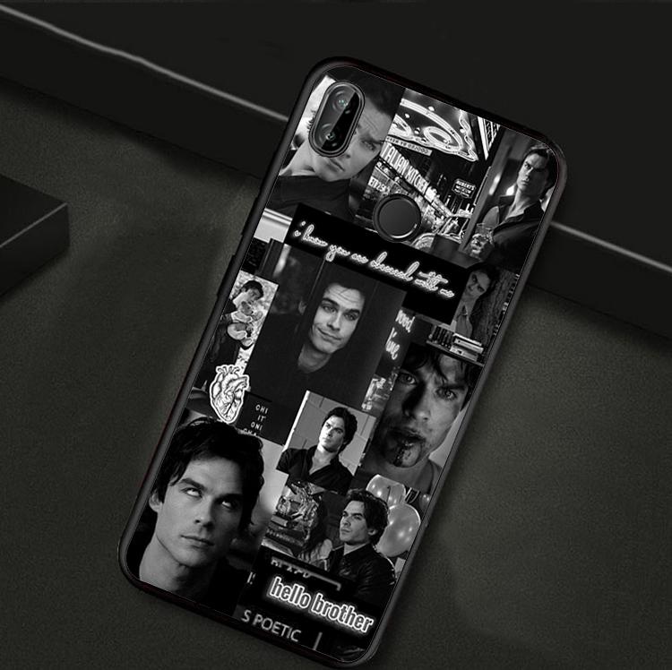 Чехол Damon Salvatore для Huawei Nova 11i 12i 12s 8i 9 10 SE Y60 Y61 Y70 Y90 Y72 Y73 Y91 P60 Pro P40 P30 Lite