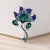 Creative  Flower Brooch Versatile Scarf Buckle Anti-Exposure Buckle  Corsage Brooch Women'S Accessories