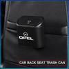 1Pcs Car Trash Can Storage Box Vehicle Garbage Dust Case Emblem For Opel Astra H G J Insignia Mokka Zafira Corsa Vectra B C D