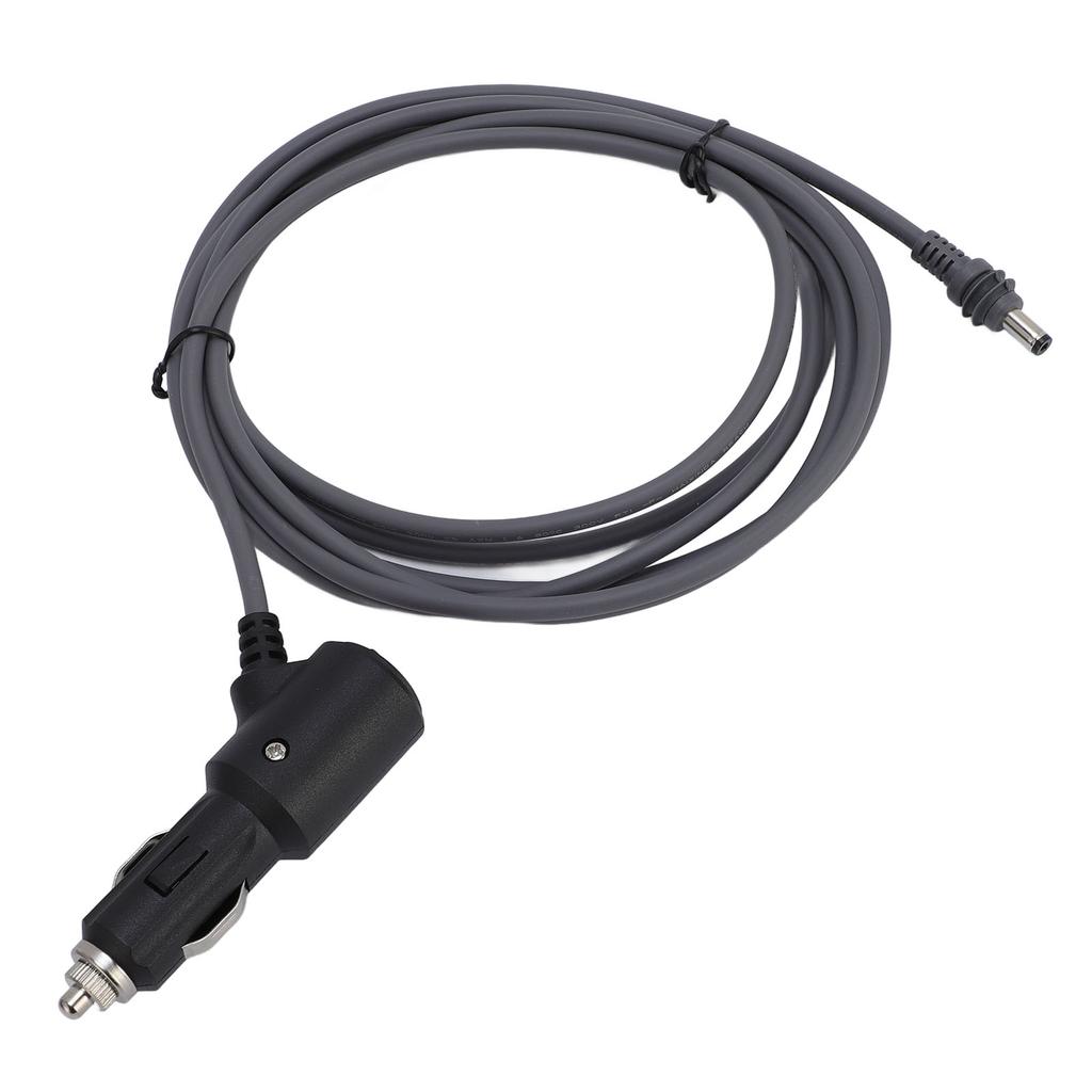 10ft DC Power Cable Cigar Lighter DC12V To 24V Water Resistant 18AWG DC Power Supply for Trucks Buses Ships Gray