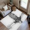 Karim Benzema's Cosmic Celebration Floor Rug Office Rug Perfect for Foyer Game Room Bedrooms Kitchen Anti-slip Rug Office home decor