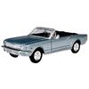 Motor Max 1/24 1964 Ford Mustang Converter Blue Model Car Blue, 1 Korean Toy