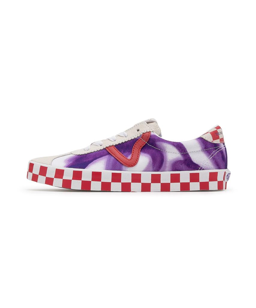 Vans X The Museum Visitor Sport Low - Белый:Фиолетовый / Vn000D09Whp1