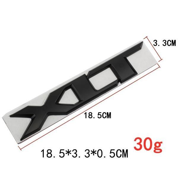 XLT logo Car Stickers Decals for Ford F150 F-150 Car Rear Trunk Body Emblem Badge Stickers Decoration Accessories