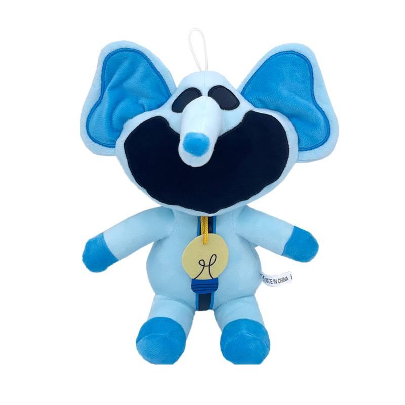 Smiling Critters Terrifying Smiling Animal Series Plush Toy Pink Pig Stuffed Animal 30cm Pp Cotton Filling