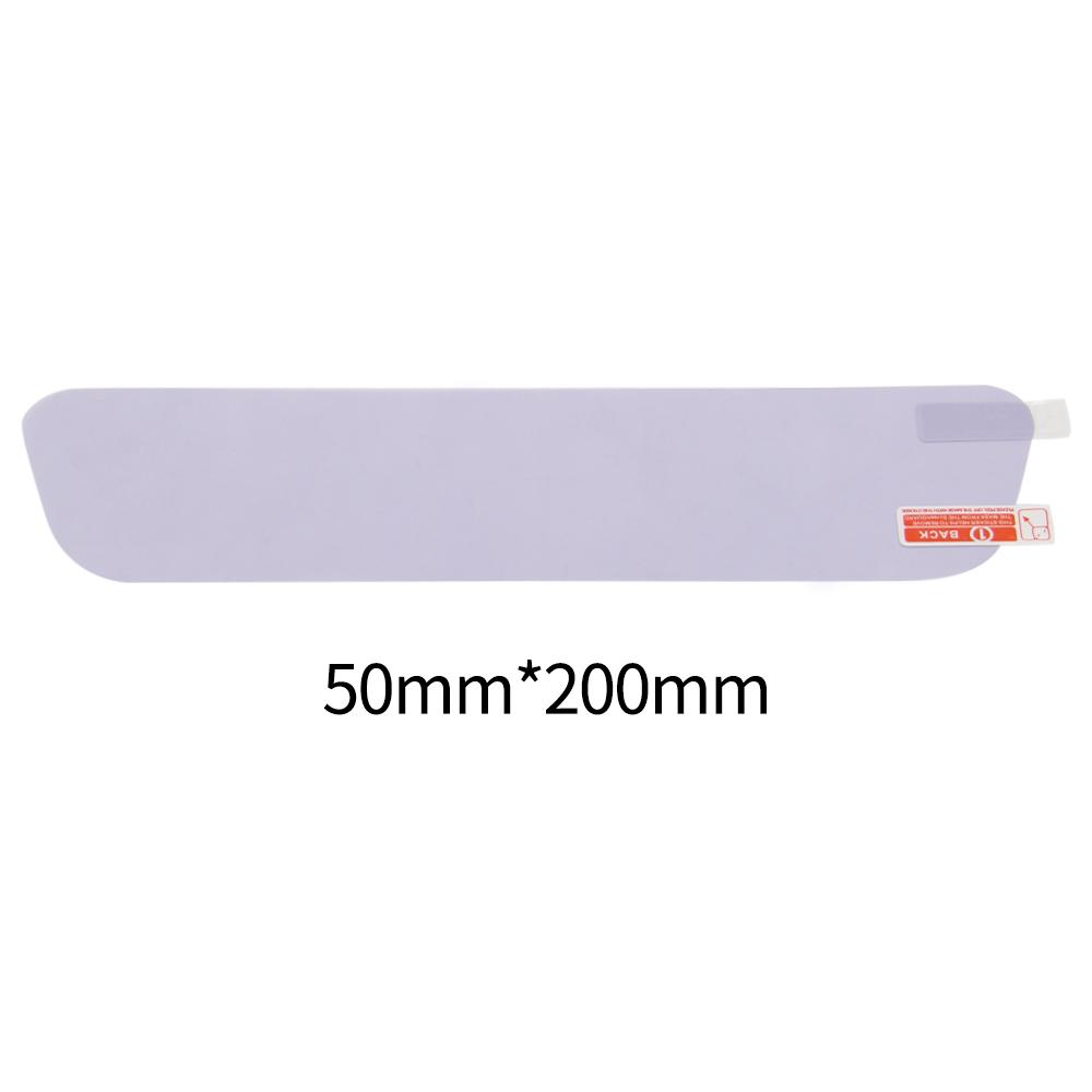 1 шт. Антибликовая пленка для салонного зеркала автомобиля, Пленка против запотевания для зеркала заднего вида, Автомобильная наклейка для защиты от бликов при движении ночью и задним ходом, Аксессуары