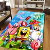Sponge‑Bob Cartoon Print Area Rug Non‑Slip Floor Mat Soft Carpet For Kids Bedroom Living Room Sofa Indoor Decor Birthday Gift