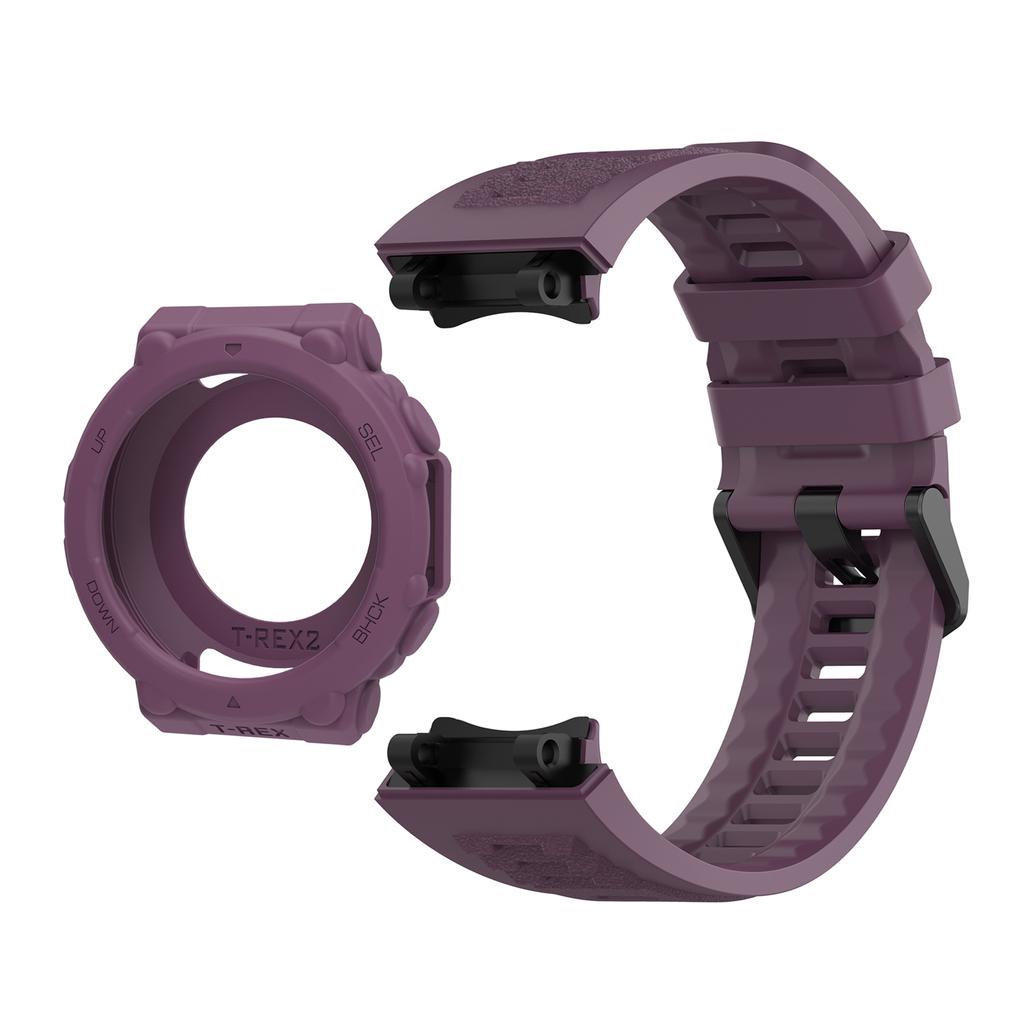 Силиконовый ремешок для часов для смарт-часов Huami Amazfit T-Rex 2, браслет, спортивный ремешок на запястье для Amazfit T Rex2, ремешок и чехол