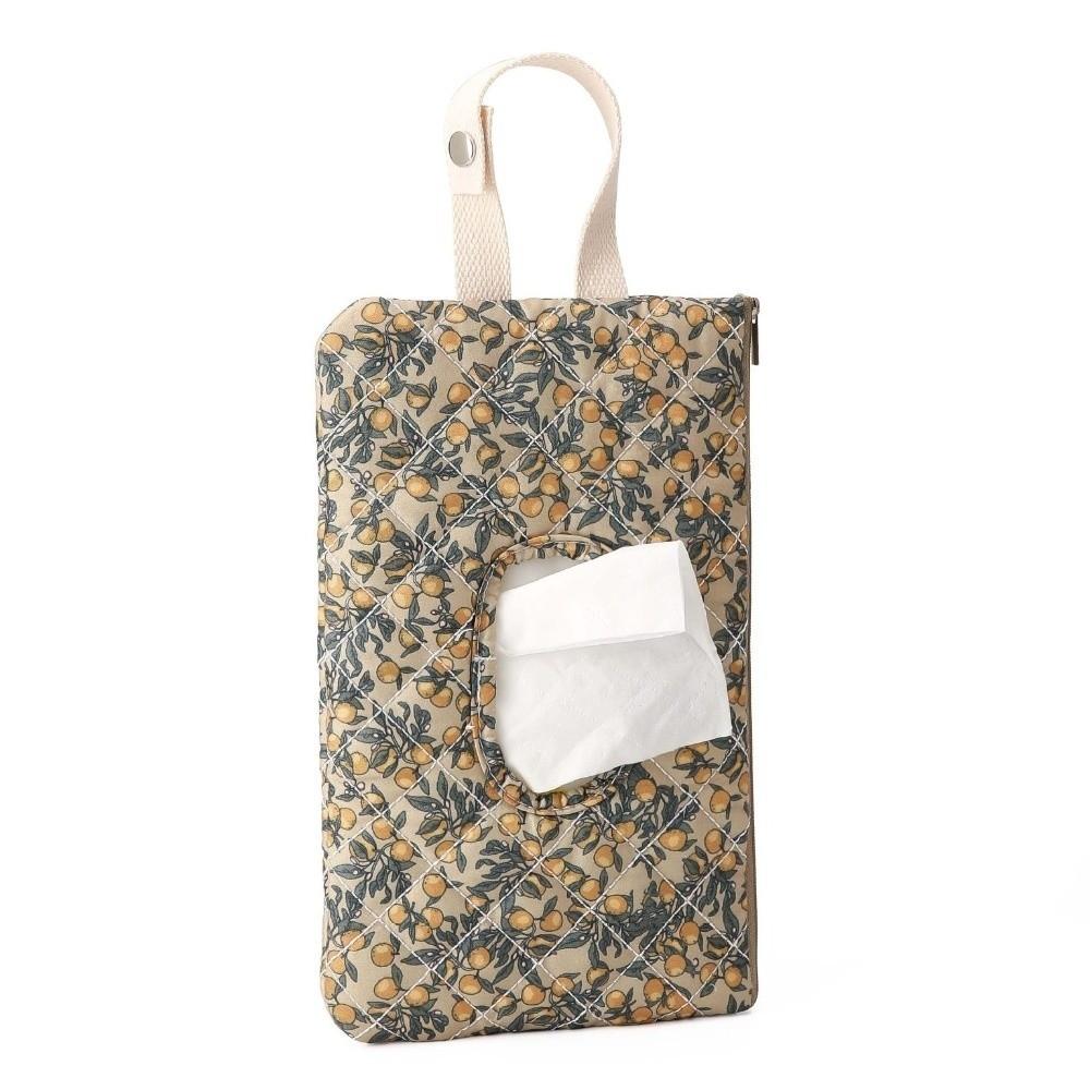 Floral Design Baby Wipes Dispenser Portable Baby Wet Wipe Pouch Wet Tissue Storage Bag  Travel Use