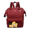 Disney Mickey Mouse Cartoon Shoulder Bag Large Capacity Mother And Baby Backpack With Vibrant Colors