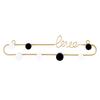 1PCS Door Hook Hanger Towel Coat Clothes Hat Door Hanger Bathroom Hanging Rack Holder ( Not Includes