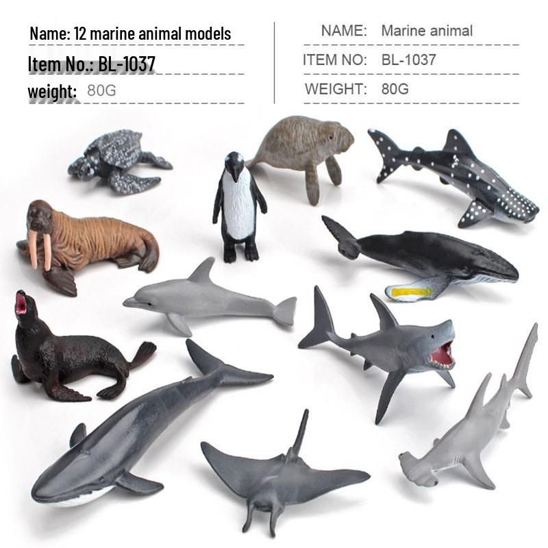 Набор миниатюрных моделей сельскохозяйственных животных для трансграничной торговли: Куры, Утки, Гуси, Коровы и другие