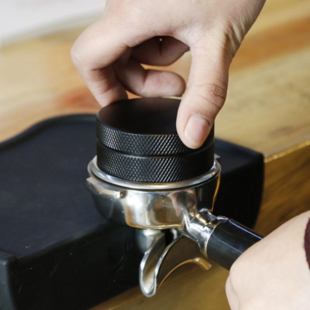 Flat Base Coffee Tamper Black Color Flat Coffee Tamper Coffee Accessories Espresso Tamper  Baristas