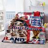 Philadelphia Eagles Personalized Name Blanket Multipurpose Customizable Blanket Comfortable Great For Office Living Room Livingroom Picnics