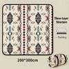 Picnic mat Moisture-proof mat Summer thickened field camping Beach spring outing Waterproof mat Floor mat Outdoor tent floor mat