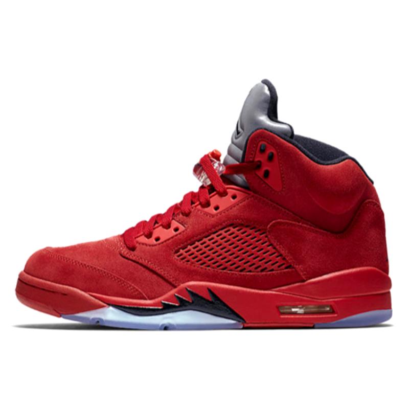 Jordan 5 Ретро Красная Замша Jordan 136027-602