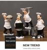 European Chef Figurine Decoration for Home, Cafe, or Cake Shop