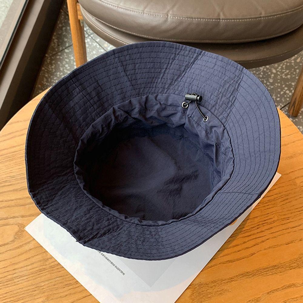 Anti-UV With Storage Bag Sun Protection Quick-drying Bucket Hat Sun Hat Panama Cap Fishing Cap