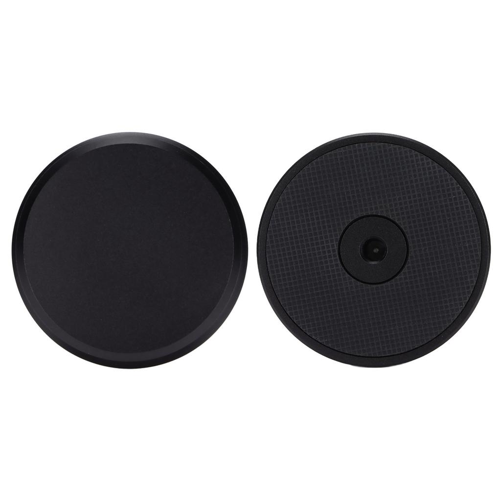 Вес-стабилизатор для винилового проигрывателя Алюминиевый прижим для виниловых пластинок Вес для винилового проигрывателя Черный