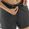 SALOMON Удобные Дышащие Легкие Быстросохнущие Спортивные Шорты Три Четверти Женские шорты Насыщенно-Черные C24513