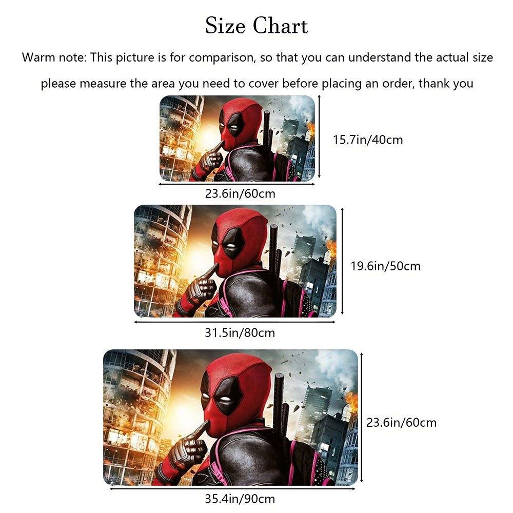 1pc for Marvel Deadpool Themed Doormat for Entryway Living Room Bedroom, Ideal Gift for Marvel Fans, Holiday Gift And Home Dec