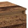 Nightstand with Drawers Rustic Wood Look 40 x 35 x 50 cm Engineered Wood